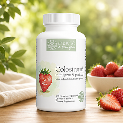 Colostrum6 Strawberry Flavored Chewable Tablets 180 x400